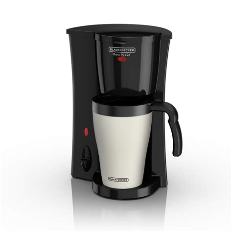 how to work black and decker coffee maker